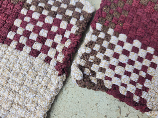 Heathered Square (Traditional size Potholders)