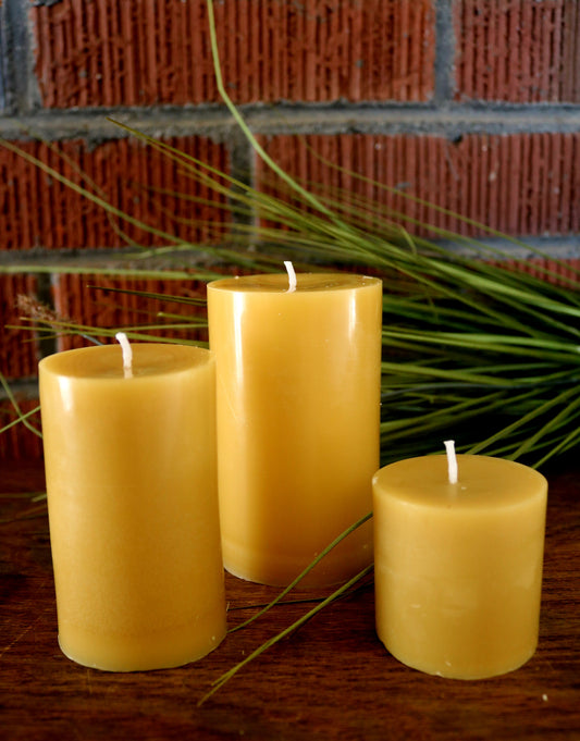 Set of Small Pillar Candles