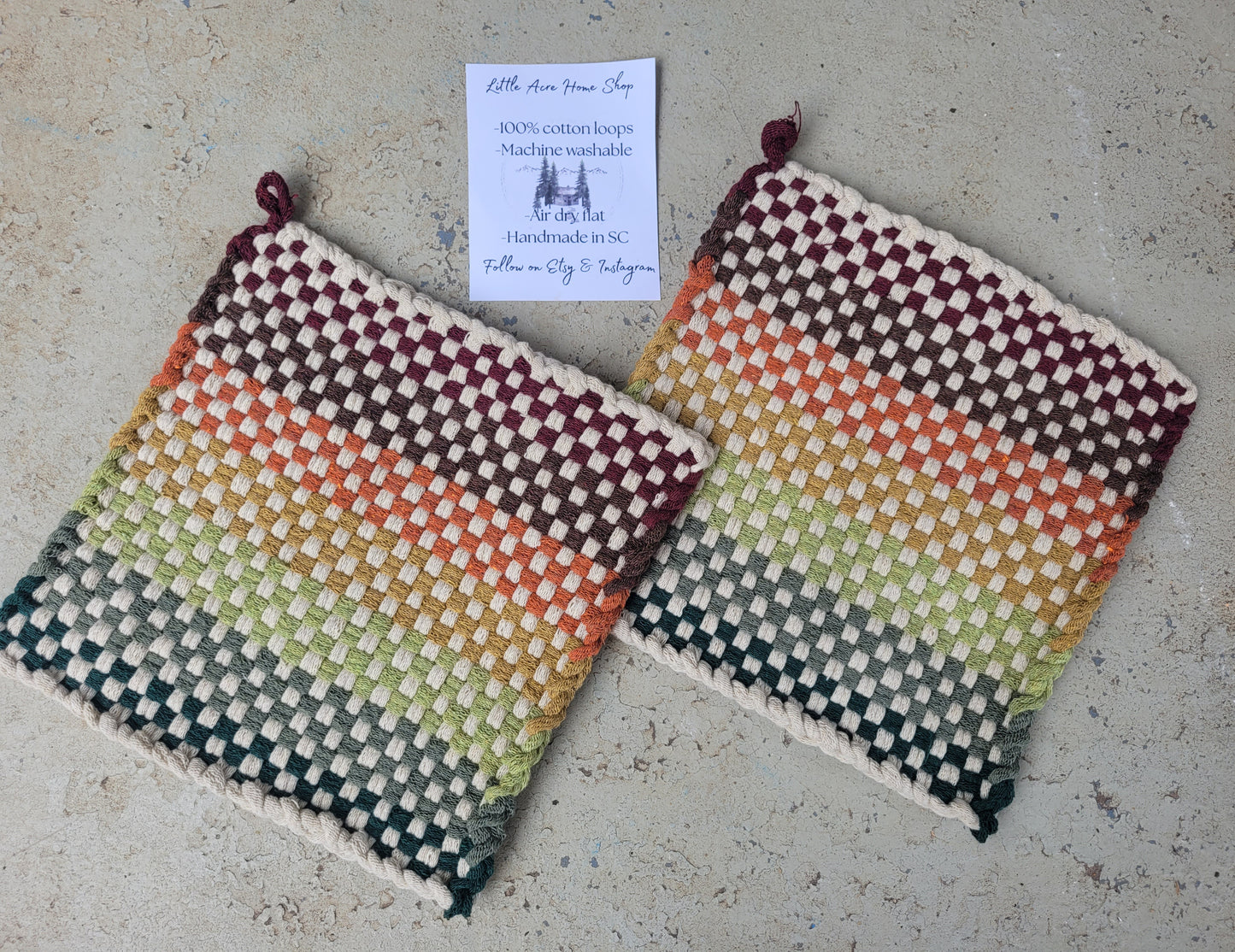 The Woods Collection(Pro & traditional size Potholder set)