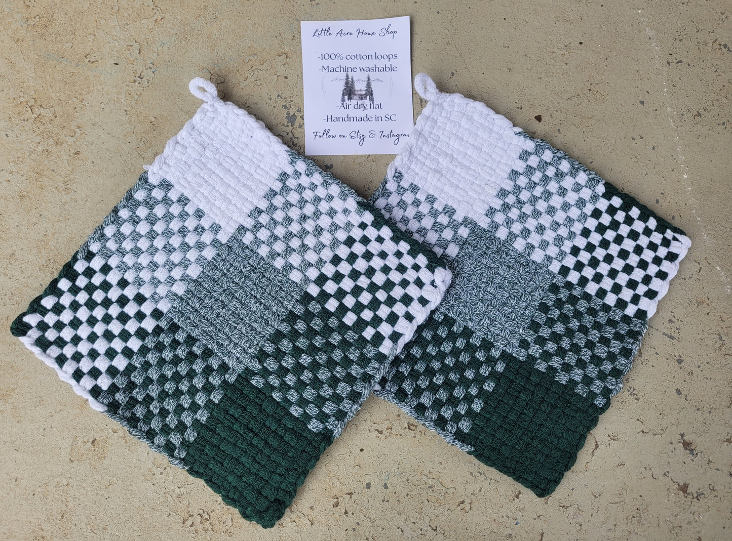 Knotty Pine (Pro size Potholder set)