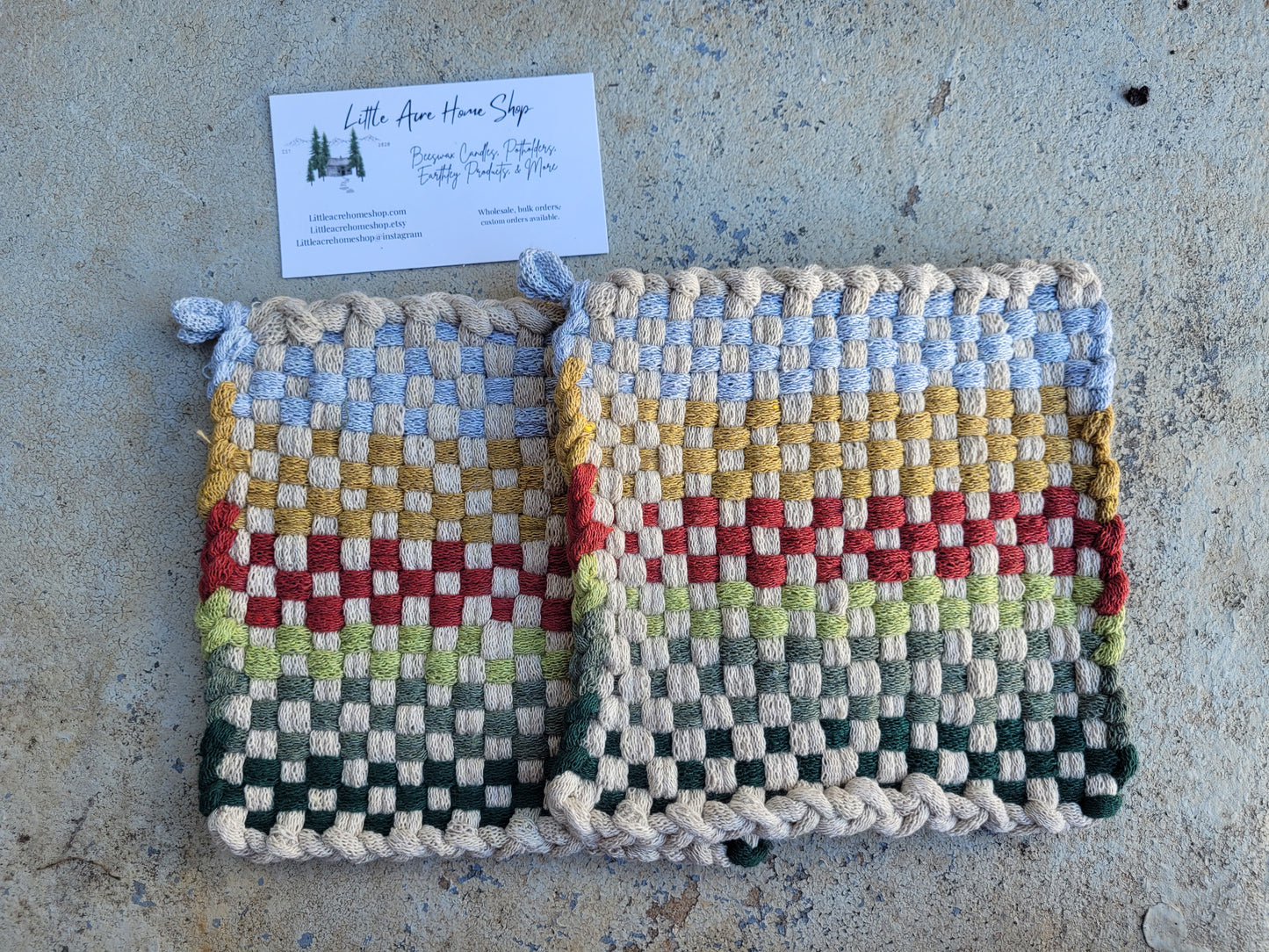 Shaved Ice(Traditional size Potholders)