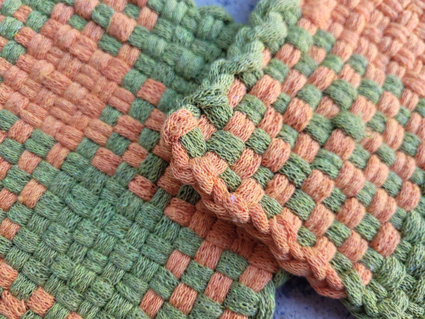 Orangesicle(Traditional size Potholders)